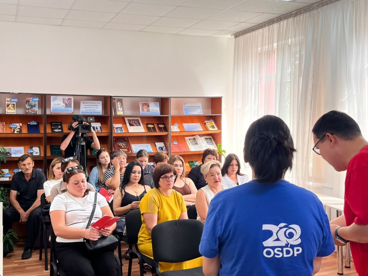 От дорог до медицины: о чем жители Сандыктауского района говорили с кандидатами от ОСДП