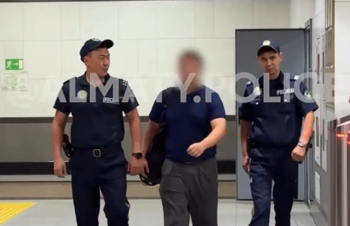 17-летнего подростка с ножом задержали в метро Алматы (ВИДЕО)
