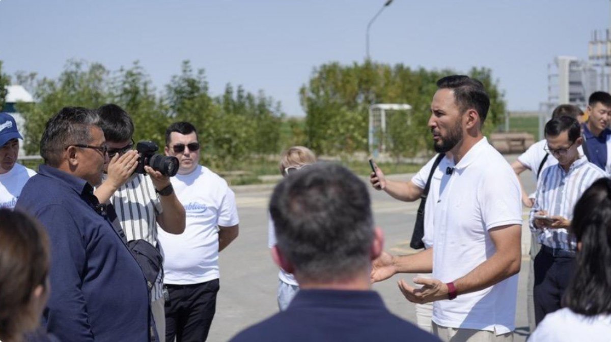 Respublica ознакомилась с первым урожаем "Айдана Агро" в Атырау