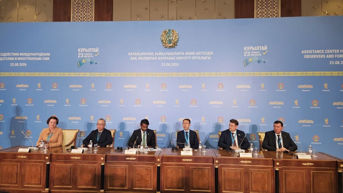 Наблюдатели ШОС: в Казахстане созданы все необходимые условия для нашей работы