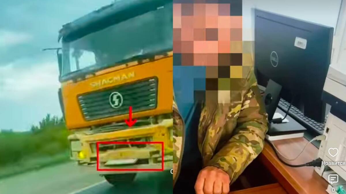 Попытка обмануть дорожные весы стоила водителю свободы и прав на год (ВИДЕО)