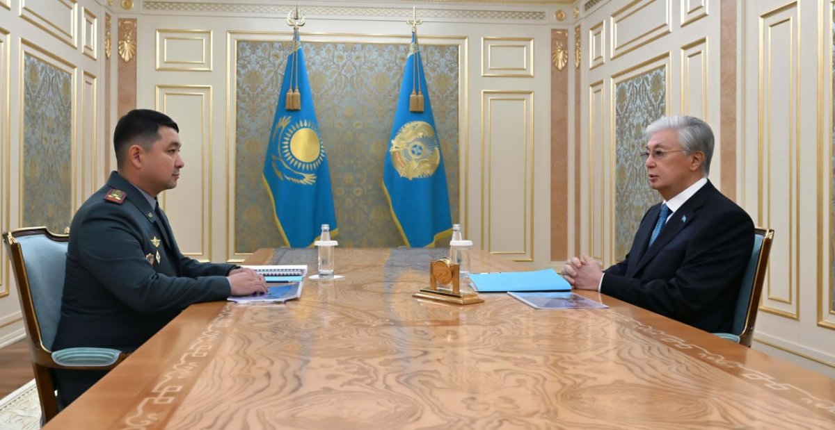 Президент Казахстана принял нового главу МЧС