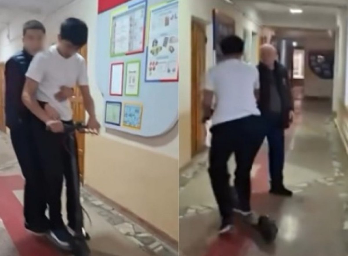 Видео реальное, страна не та: ролик со школьником на самокате ошибочно связали с Казахстаном