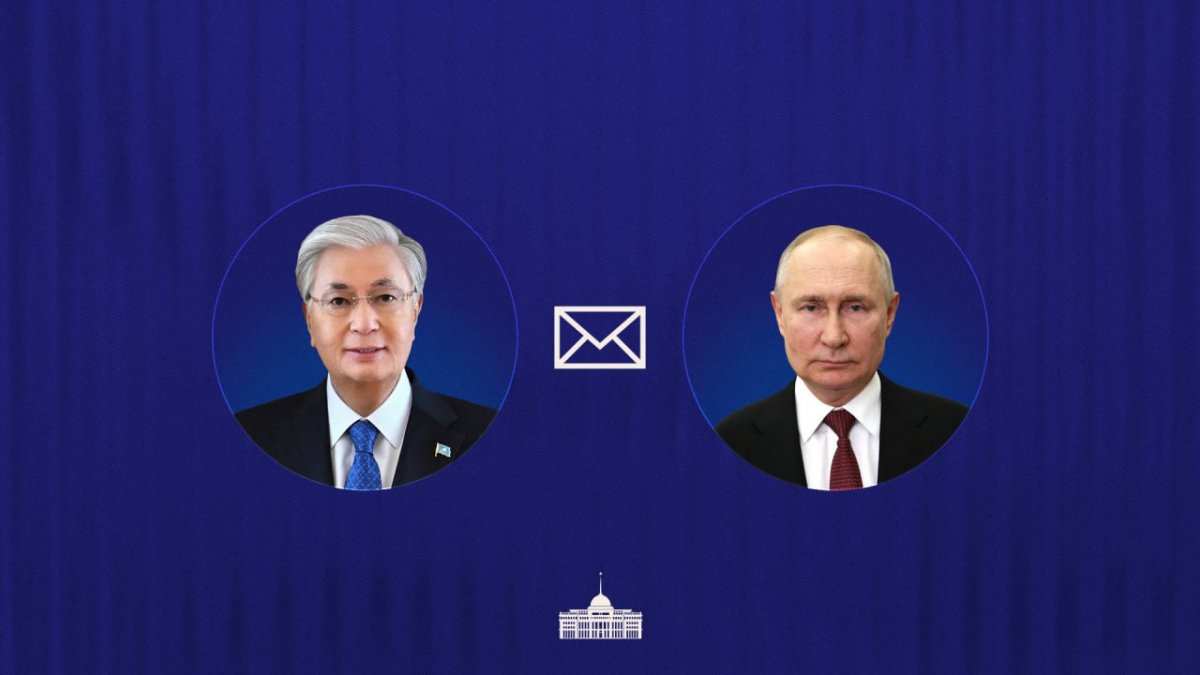 Токаев направил поздравительную телеграмму Путину