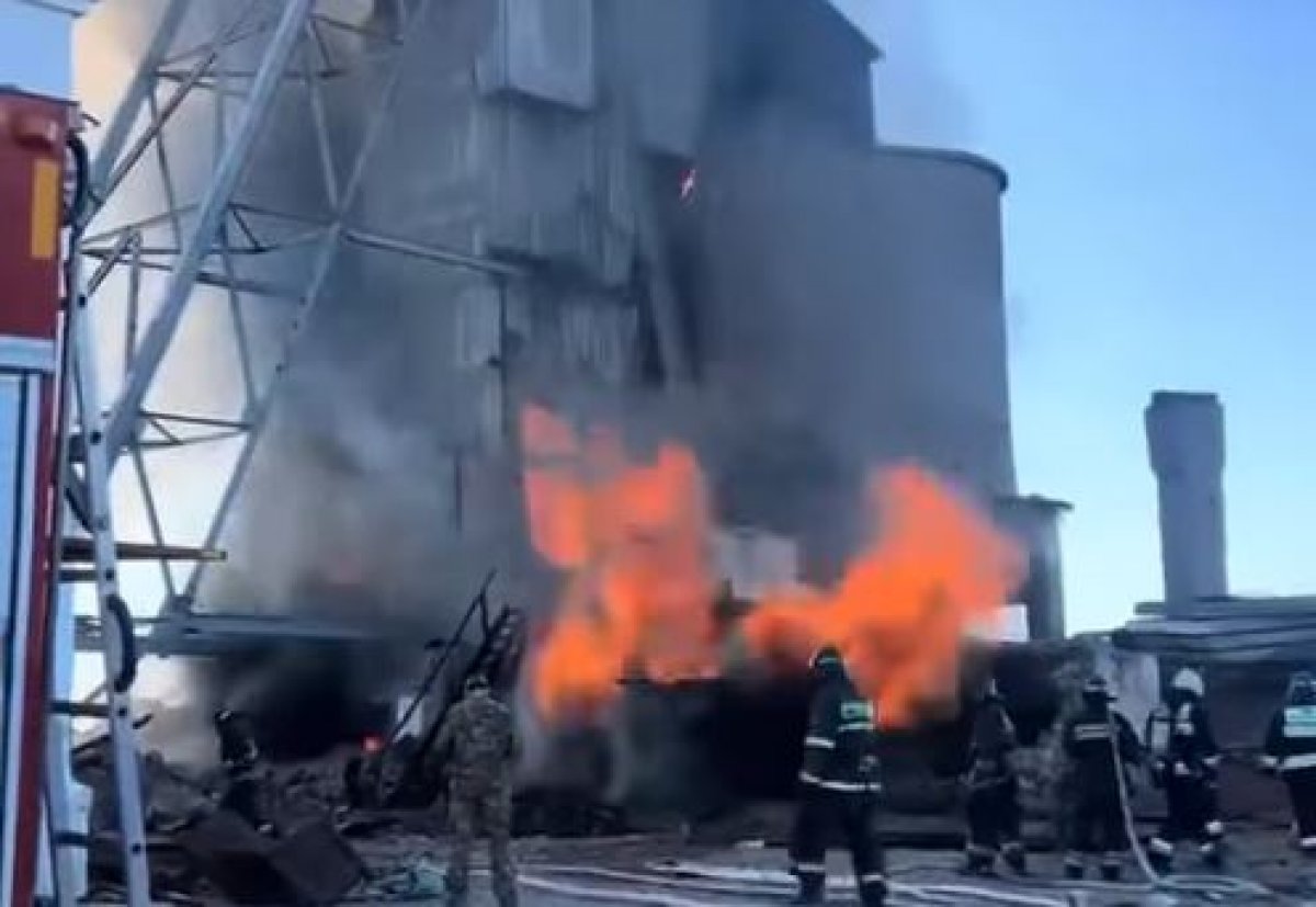 Возгорание произошло в неработающей шахте возле Сатпаева