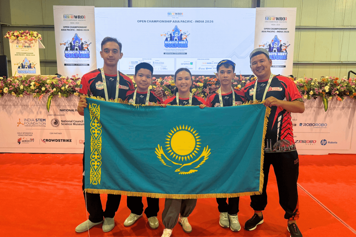 Флаг KZ подняли номады на WRO Asia-Pacific