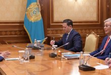 К. Токаев встретился с Первым Президентом Монголии