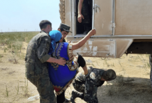 В КЧС прокомментировали облетевшее Интернет фото из Арыси