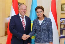 Дарига Назарбаева провела встречу с Инго Аппе