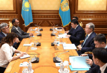 Касым-Жомарт Токаев встретился с Президентом компании «ExxonMobil Production Company»