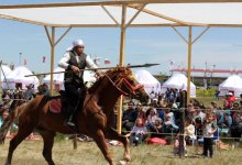 В столице прошел IV Международный фестиваль этнокультуры кочевников «Kóshpendiler Álemi»