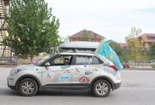 Колонна международного автопробега &quot;Зов предков&quot; прибыла в Атырау