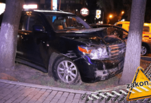 В Алматы произошло ДТП с участием трех машин