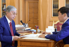 Глава государства принял Бауыржана Байбек