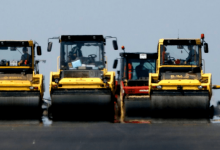 В микрорайоне Кокшетау провели капитальный ремонт дороги