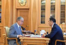 К. Токаев и Бакытжан Сагинтаев обсудили развитие Алматы