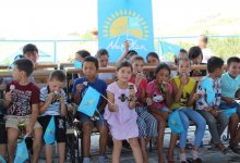 «Nur Otan» устроил детям Арыси праздник