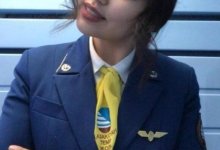 Проводница Айжан Алтынбекова вошла в двадцатку самых красивых девушек столицы