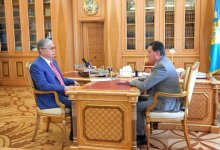 Касым-Жомарт Токаев принял Премьер-Министра Аскара Мамина