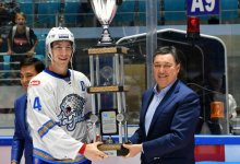 Аскар Мамин поздравил призёров и победителей Кубка Президента РК по хоккею