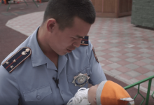 Столичный полицейский спас новорожденного из горящей квартиры