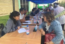 В Алматы прошла необычная акция «Мобильді Халыққа көмек»