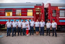 В Казахстане запустили еще один медицинский поезд