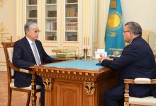 Касым-Жомарт Токаев принял посла РК в Беларуси
