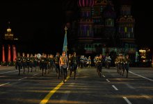 Оркестр Нацгвардии представляет Казахстан на знаменитом фестивале «Спасская башня»