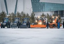 Для уборки улиц от снега акимат Нур-Султана закупил новую спецтехнику