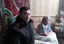 Полицейский спас пожилую женщину в Акмолинской области