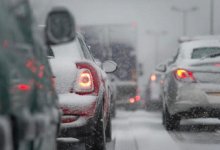 1200 автомашин сопроводили полицейские по трассе Нур-Султан – Темиртау