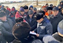 Nur Otan взял на контроль строительство пешеходного моста в поселке Доссор