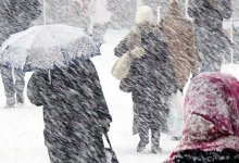 Осадки ожидаются на большей части Казахстана 10 февраля