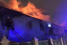 Двухэтажное общежитие горело в столице