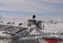 В Усть-Каменогорске загорелся неудачно приземлившийся самолет