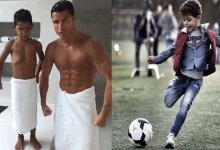 Сын Роналду набрал миллион подписчиков в Instagram за один день