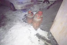 Гвардейцы вынесли из горящего дома три газовых баллона в Нур-Султане