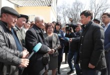 Бауыржан Байбек встретился с жителями Кордайского района, где произошли беспорядки