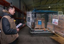 Средства индивидуальной защиты доставили в Казахстан в качестве гуманитарной помощи