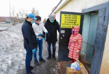 В рамках акции «Біз біргеміз!» партией «Nur Otan» оказана помощь более 11 тысячам семьям. Фоторепортаж