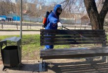 В Алматинской области усилены меры по дезинфекции