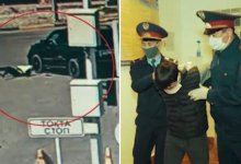 Видео наезда джипа на полицейского в Шымкенте появилось в Сети