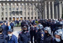 Митинг против режима самоизоляции провели жители Владикавказа