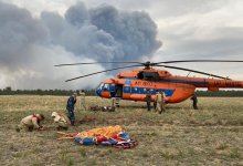 Масштабный пожар: тонны воды сбросили на горящие леса в горах ВКО