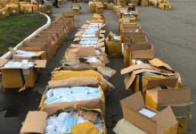 Миллион масок пытались провести контрабандой через границу Костанайской области