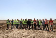 Мактааральцы сами строят новые дома на месте затопленного поселка