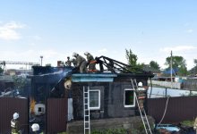 Работники акимата Петропавловска спасли 11-летнюю девочку при пожаре