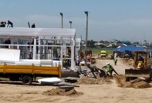 Строительство госпиталя для больных коронавирусом возобновили в Шымкенте