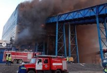 Крупный пожар произошел в Карагандинской области. Его тушили всю ночь